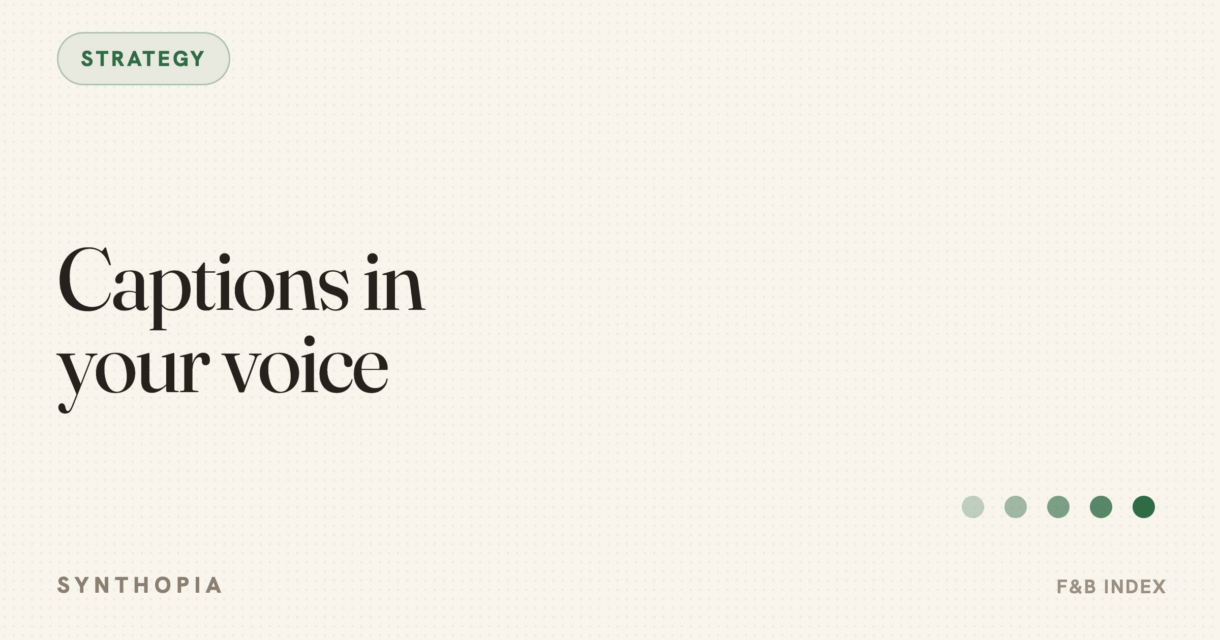 Can AI Write Restaurant Captions in Your Own Voice?