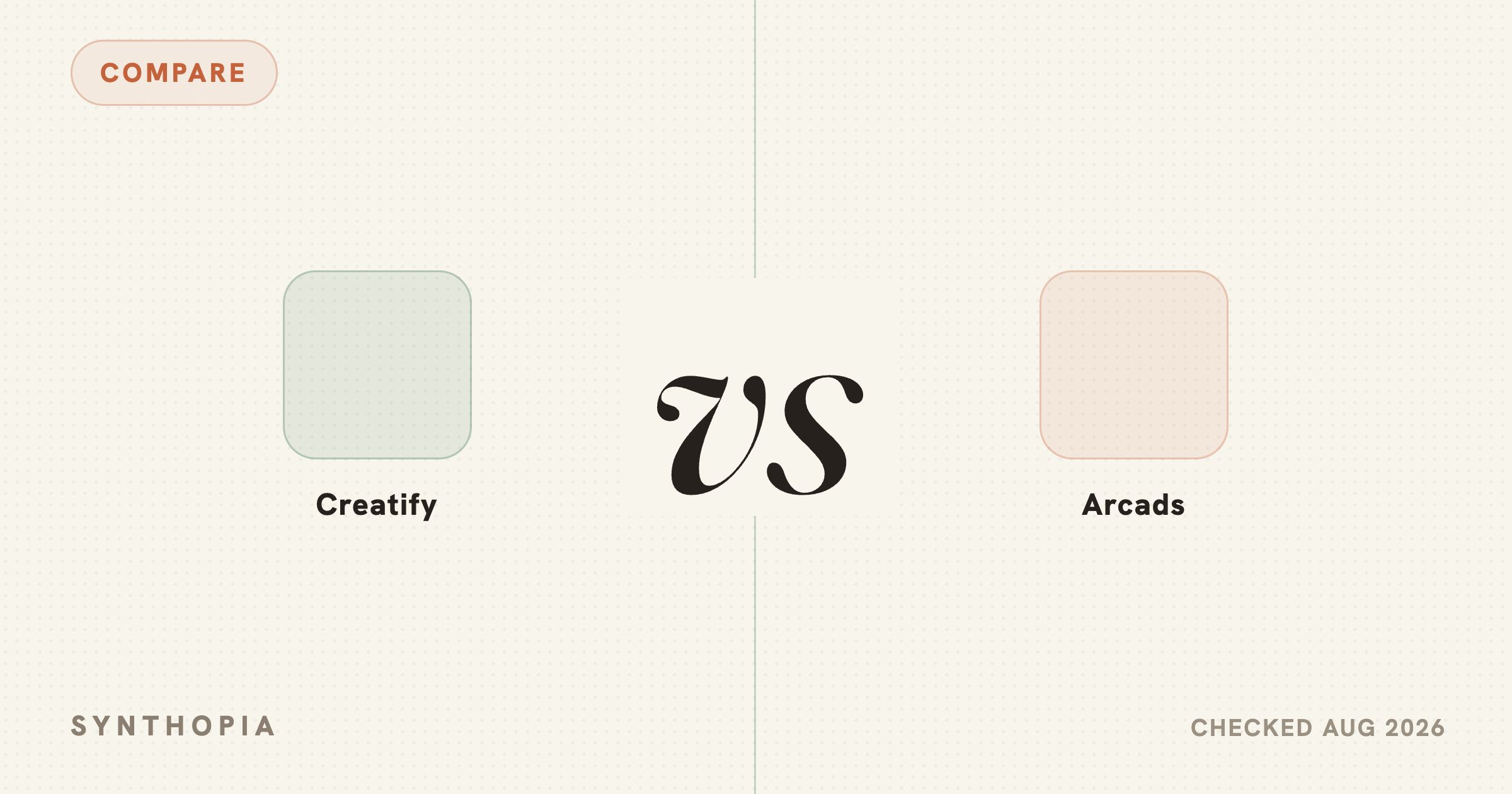 Compare — Creatify vs Arcads for Product Brands (and a Third Option)