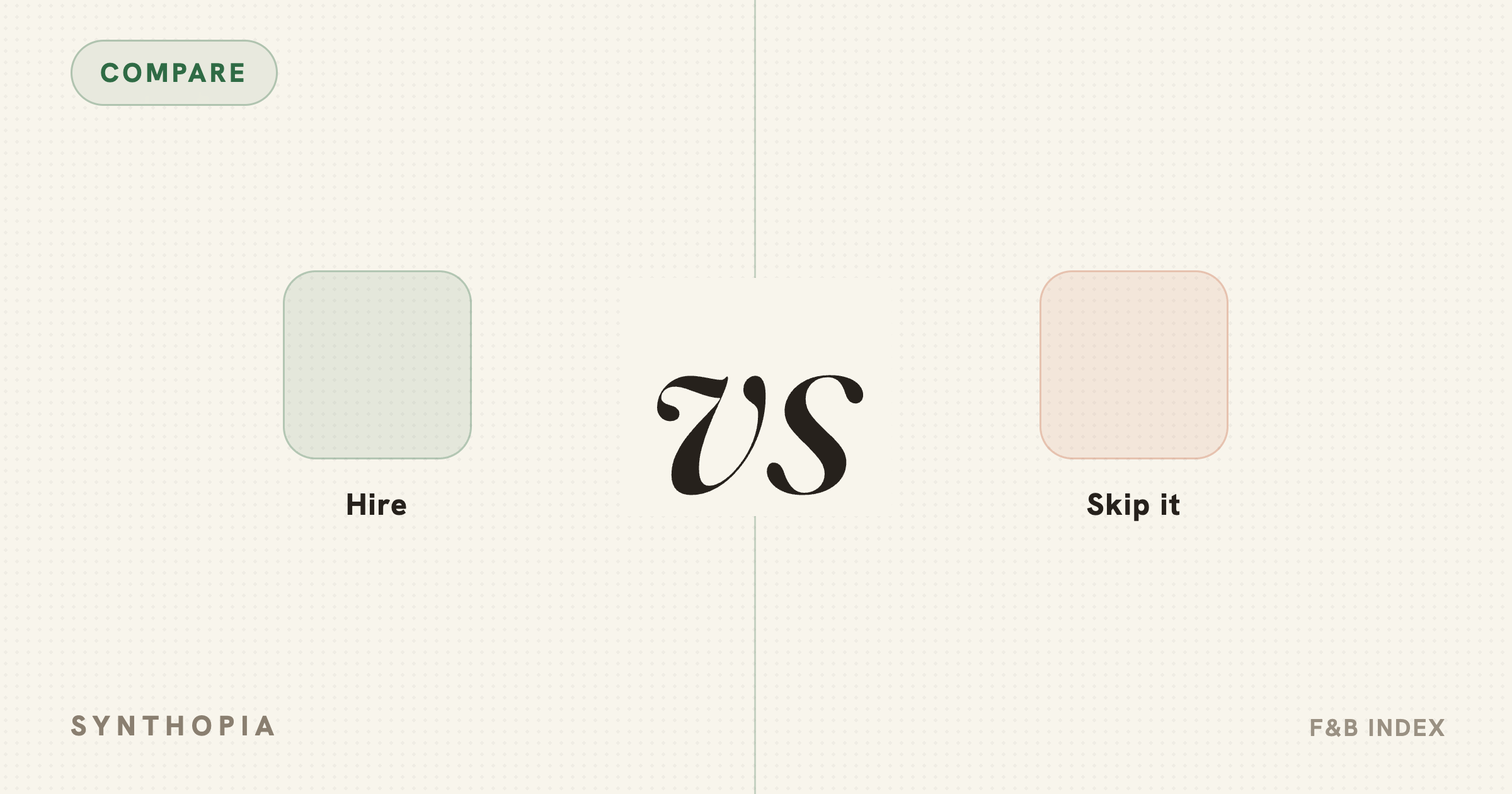 Compare — Does Your Restaurant Actually Need a Marketing Agency?