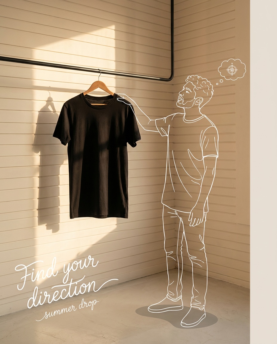 Line Illustration campaign template